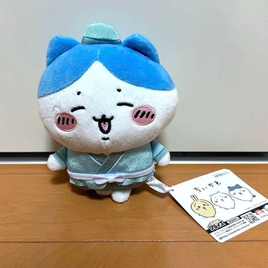 Amazon.co.jp: ちいか 七夕 ぬいぐるみ ハチワレ 彦星 : おもちゃ